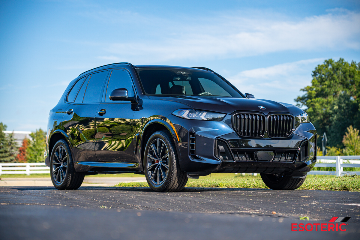 bmw x5 paint protection film and ceramic coating