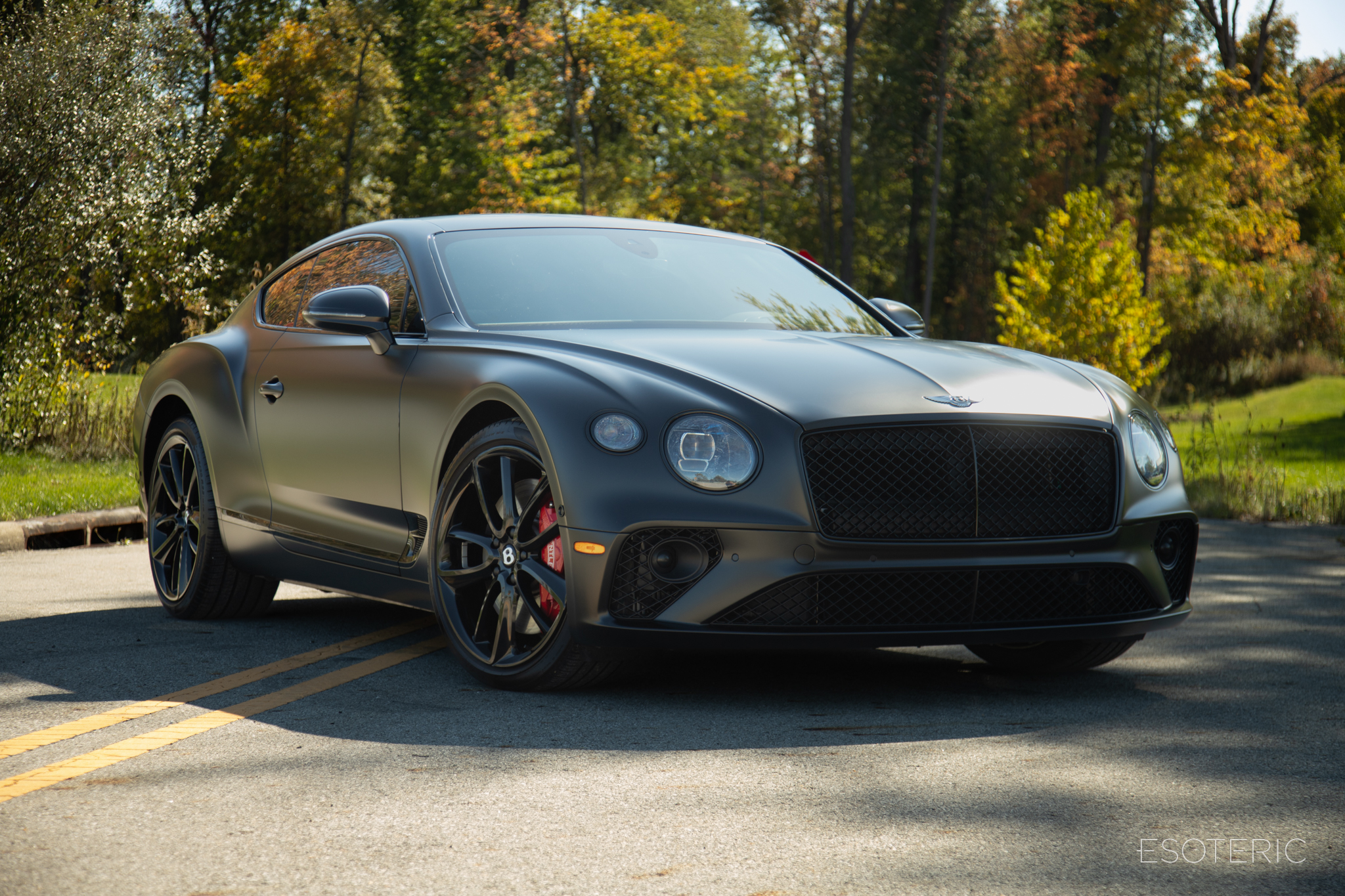 Bentley Continental GT Satin Black by ESOTERIC.